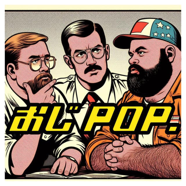 Podcast cover for おじPOP.